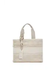 LIU JO BORSA TOTE IN TEDDY PANNA