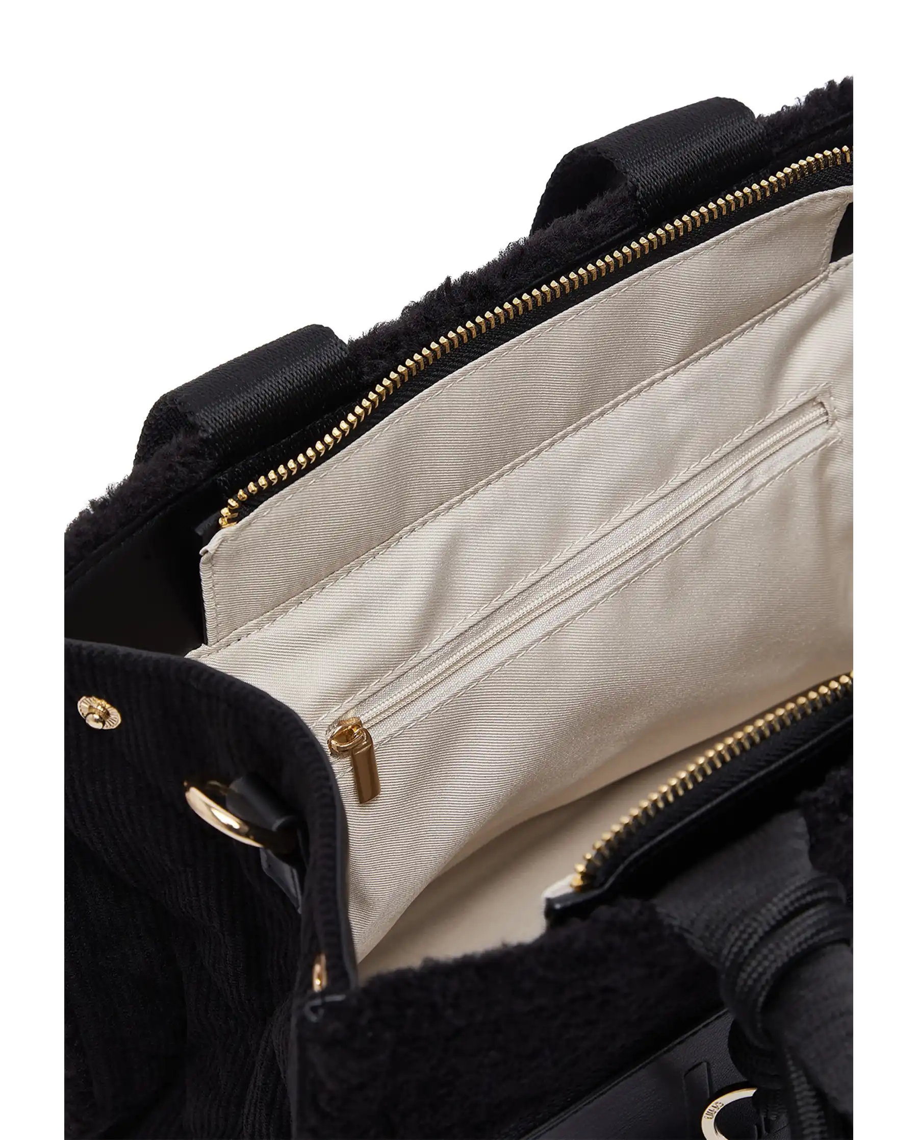 LIU JO BORSA TOTE IN TEDDY NERO