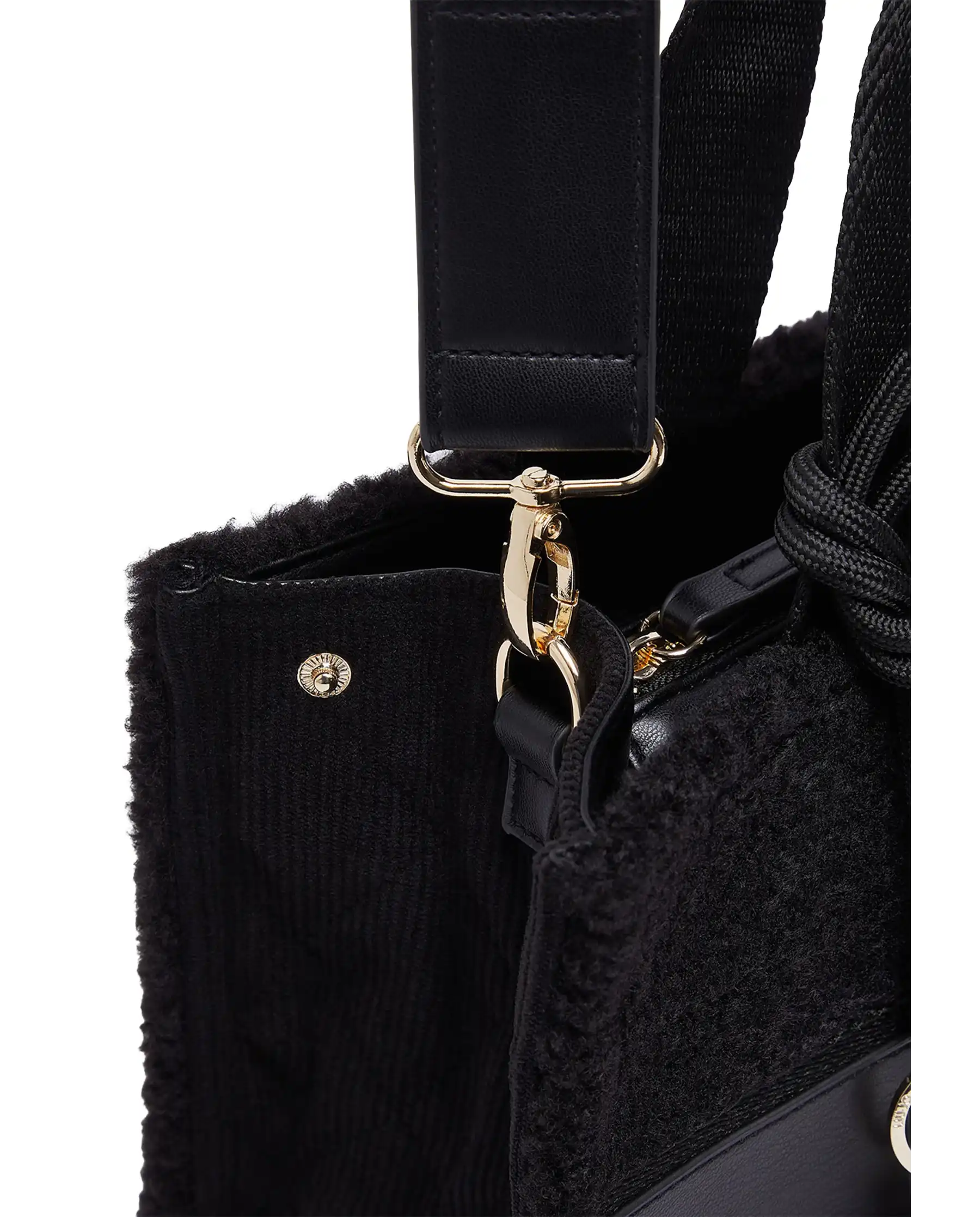 LIU JO BORSA TOTE IN TEDDY NERO
