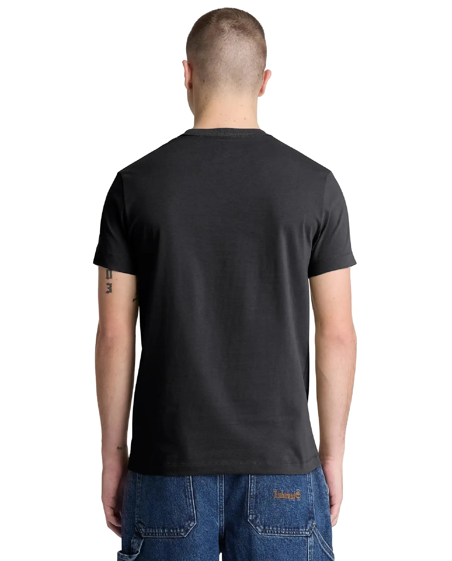 TIMBERLAND T-SHIRT SHORT SLEEVES TEE NERO