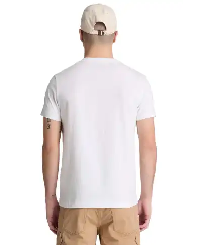 TIMBERLAND T-SHIRT SHORT SLEEVES TEE BIANCO