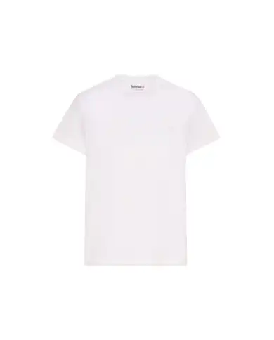 TIMBERLAND T-SHIRT SHORT SLEEVES TEE BIANCO