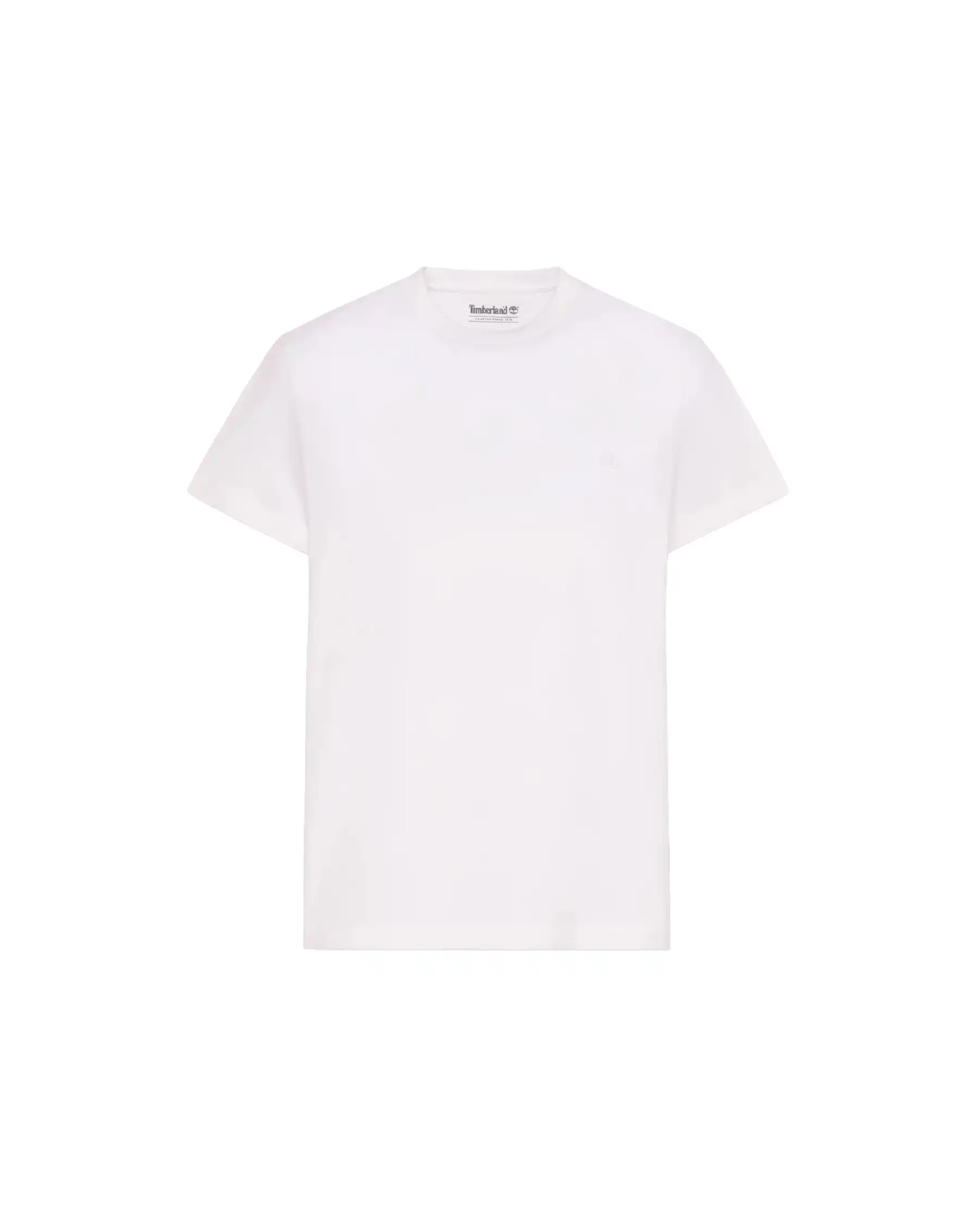TIMBERLAND T-SHIRT SHORT SLEEVES TEE BIANCO