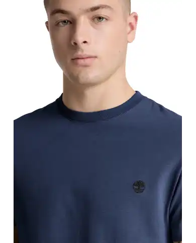 TIMBERLAND T-SHIRT SHORT SLEEVES TEE BLU