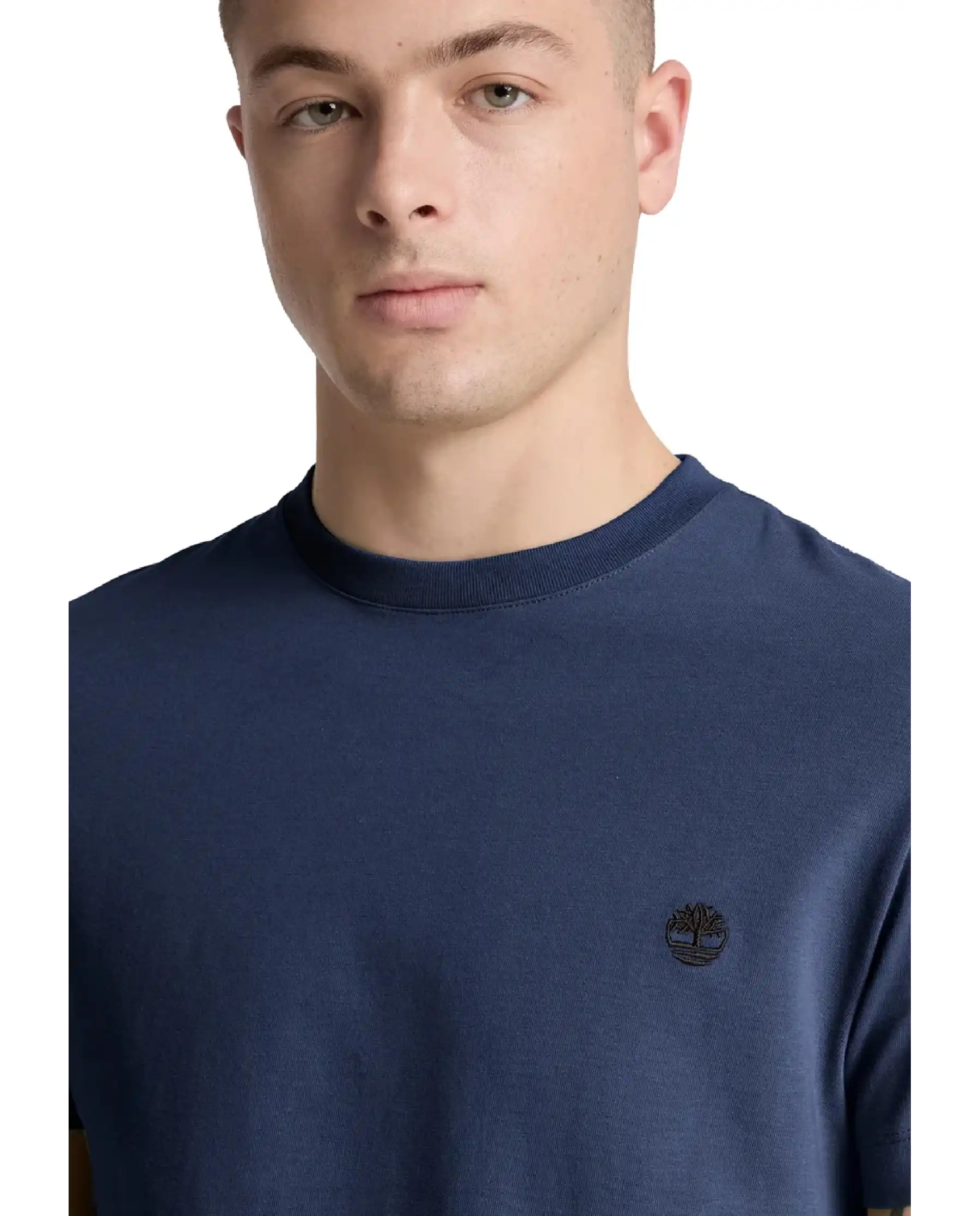 TIMBERLAND T-SHIRT SHORT SLEEVES TEE BLU