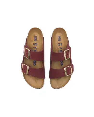 BIRKENSTOCK CIABATTINE ARIZONA BORDEAUX