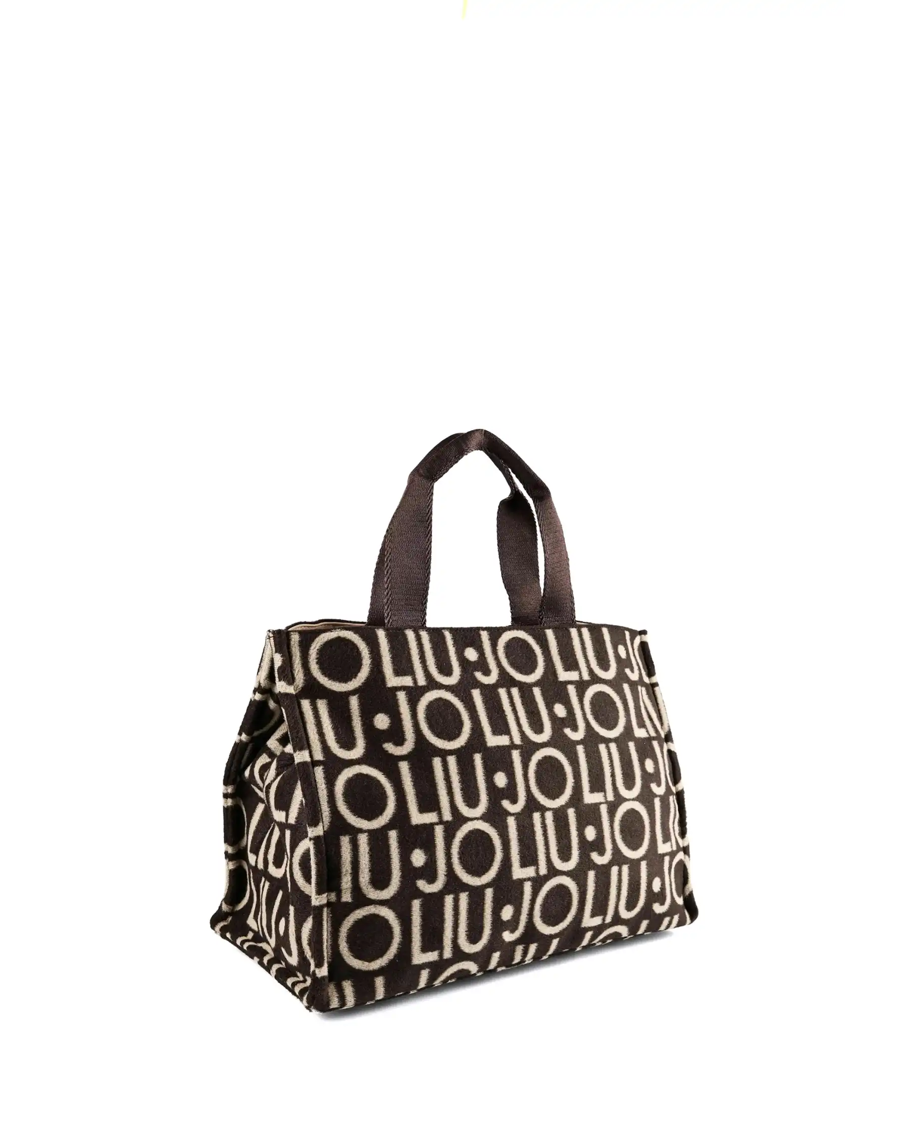 LIU JO BORSA TOTE JACQUARD TESTA DI MORO