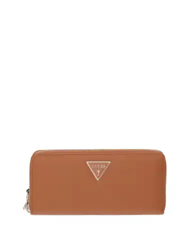 GUESS PORTAFOGLIO LAUREL II SLG LARGE COGNAC