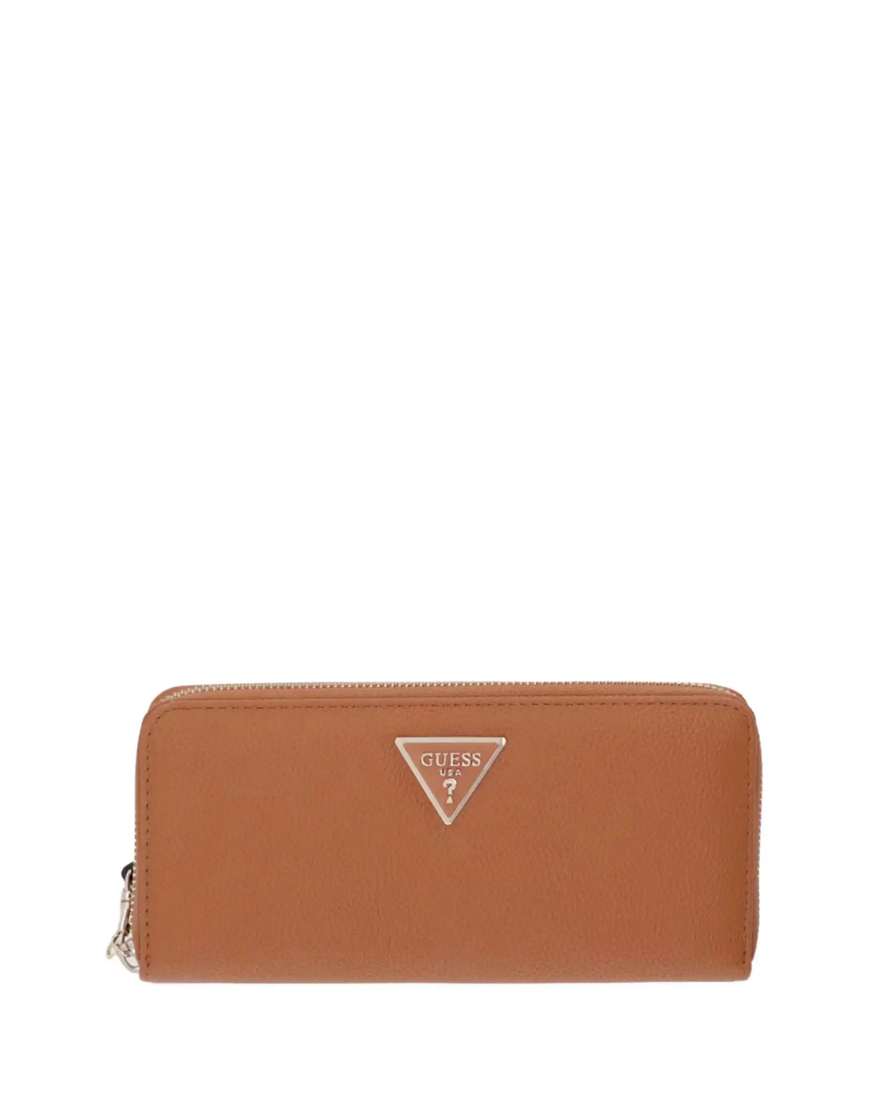 GUESS PORTAFOGLIO LAUREL II SLG LARGE COGNAC