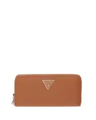 GUESS PORTAFOGLIO LAUREL II SLG LARGE COGNAC