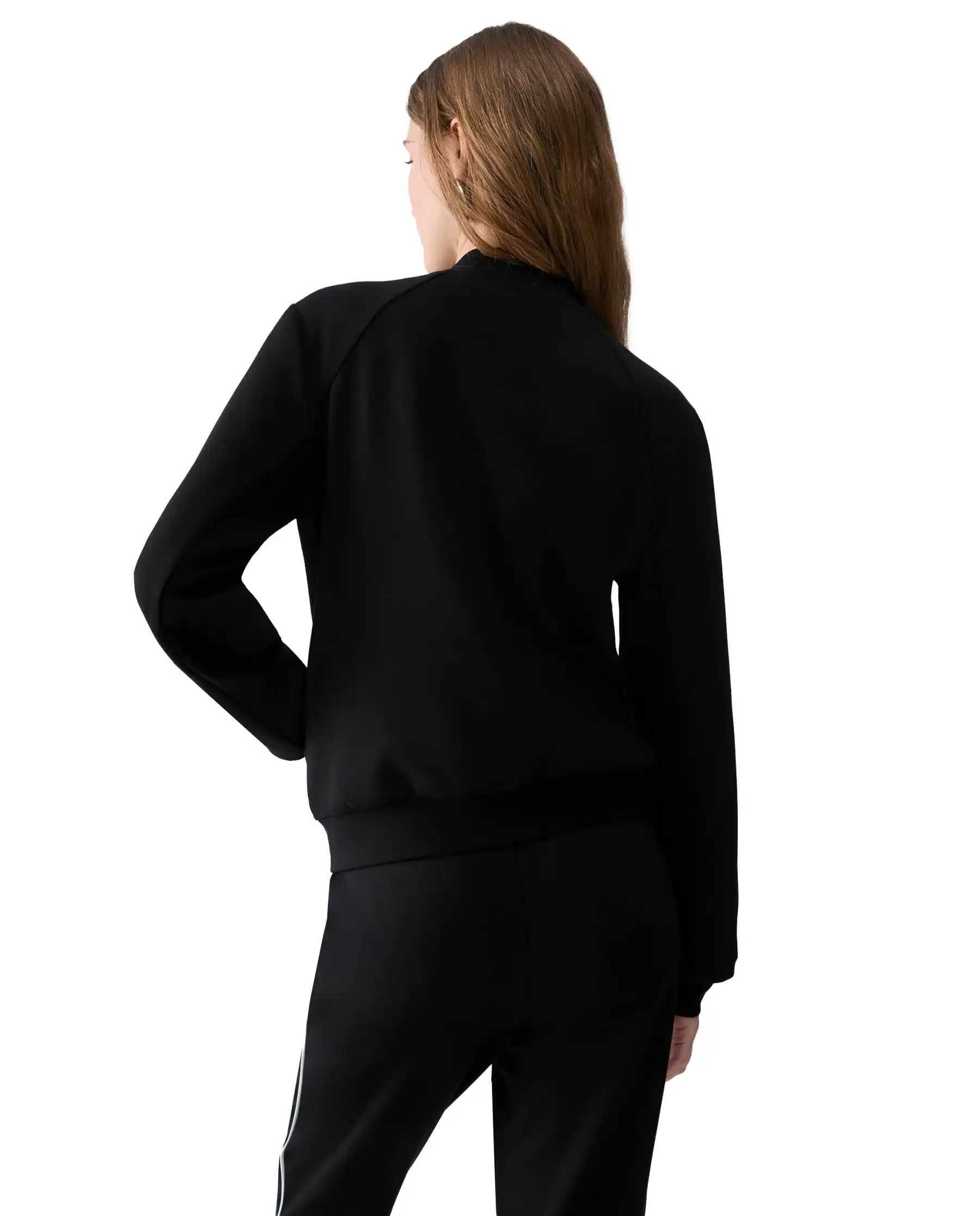 LIU JO FELPA CON ZIP NERO