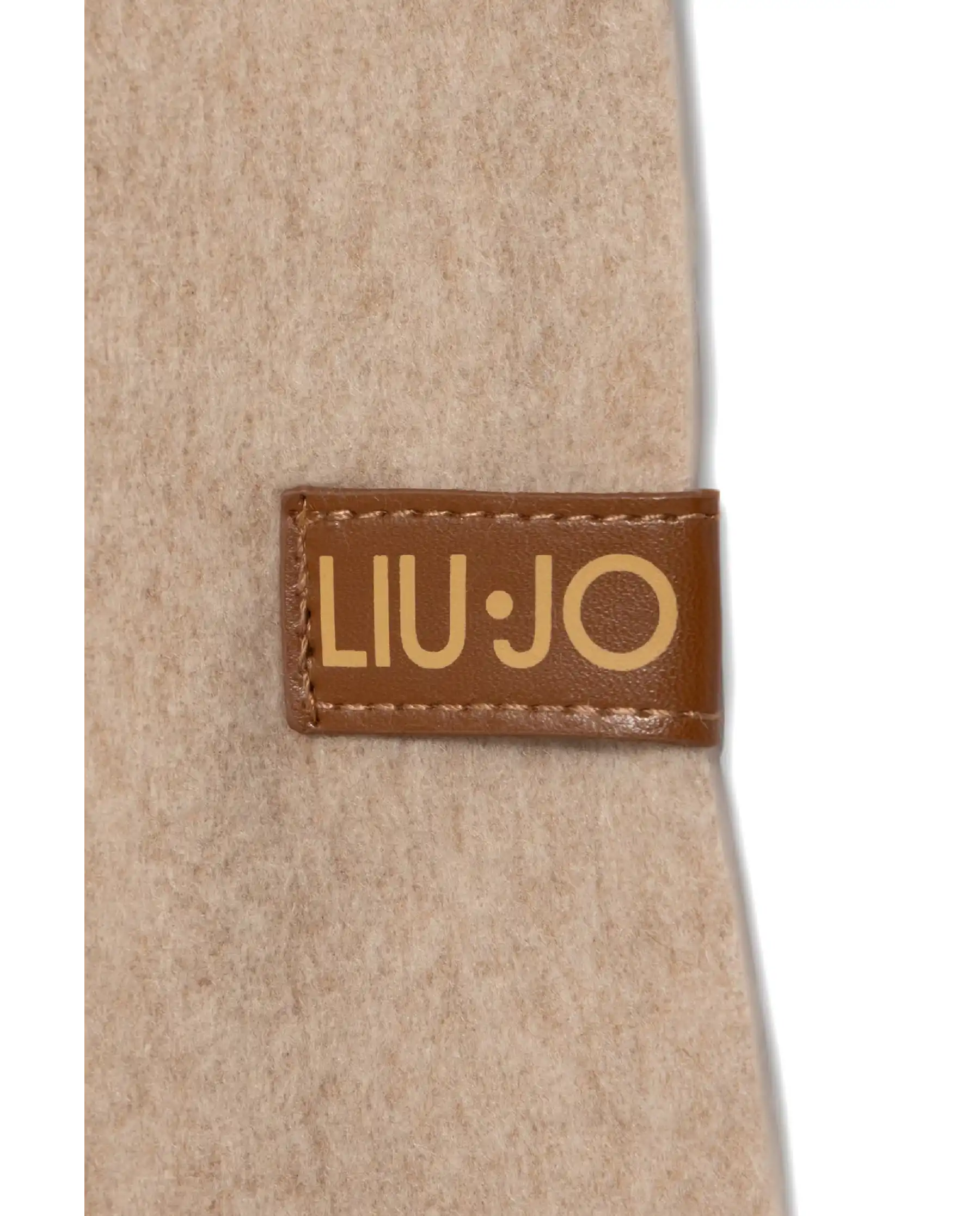 LIU JO STOLA EMBOSSED CAMMELLO