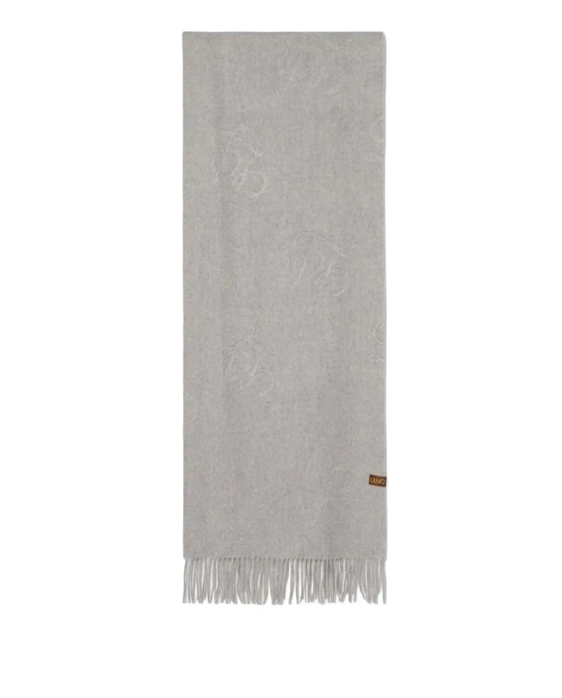 LIU JO STOLA EMBOSSED GRIGIO