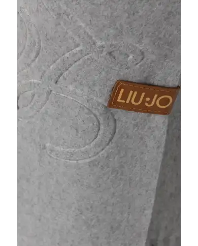 LIU JO STOLA EMBOSSED GRIGIO