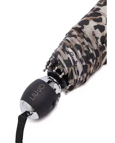 LIU JO OMBRELLO ANIMALIER LEOPARDATO