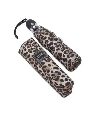 LIU JO OMBRELLO ANIMALIER LEOPARDATO