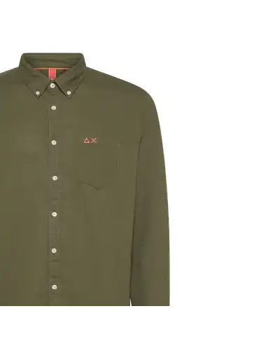 SUN 68 CAMICIA VERDE