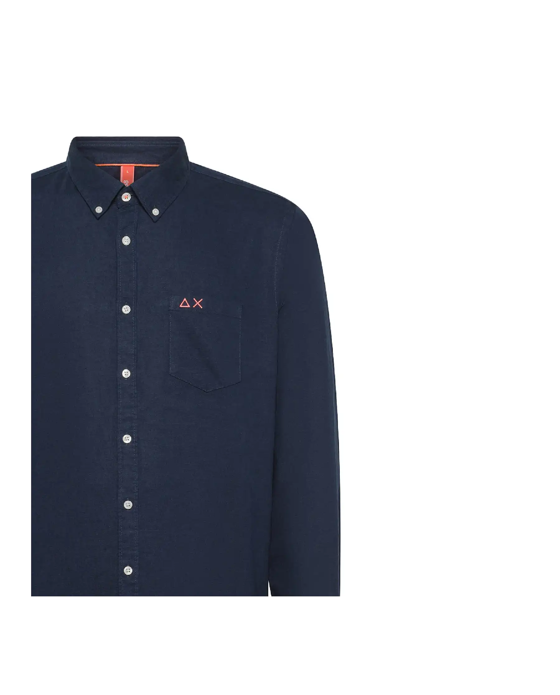 SUN 68 CAMICIA BLU