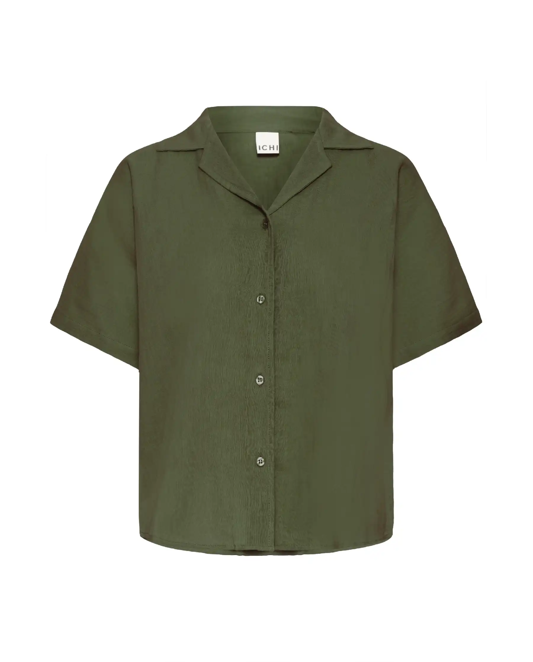 ICHI CAMICIA FOXA VERDE