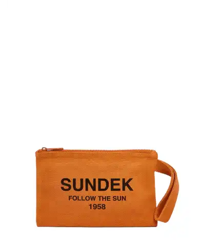 SUNDEK POCHETTE CUOIO