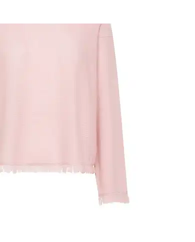 SUN 68 MAGLIA FRINGES ROSA
