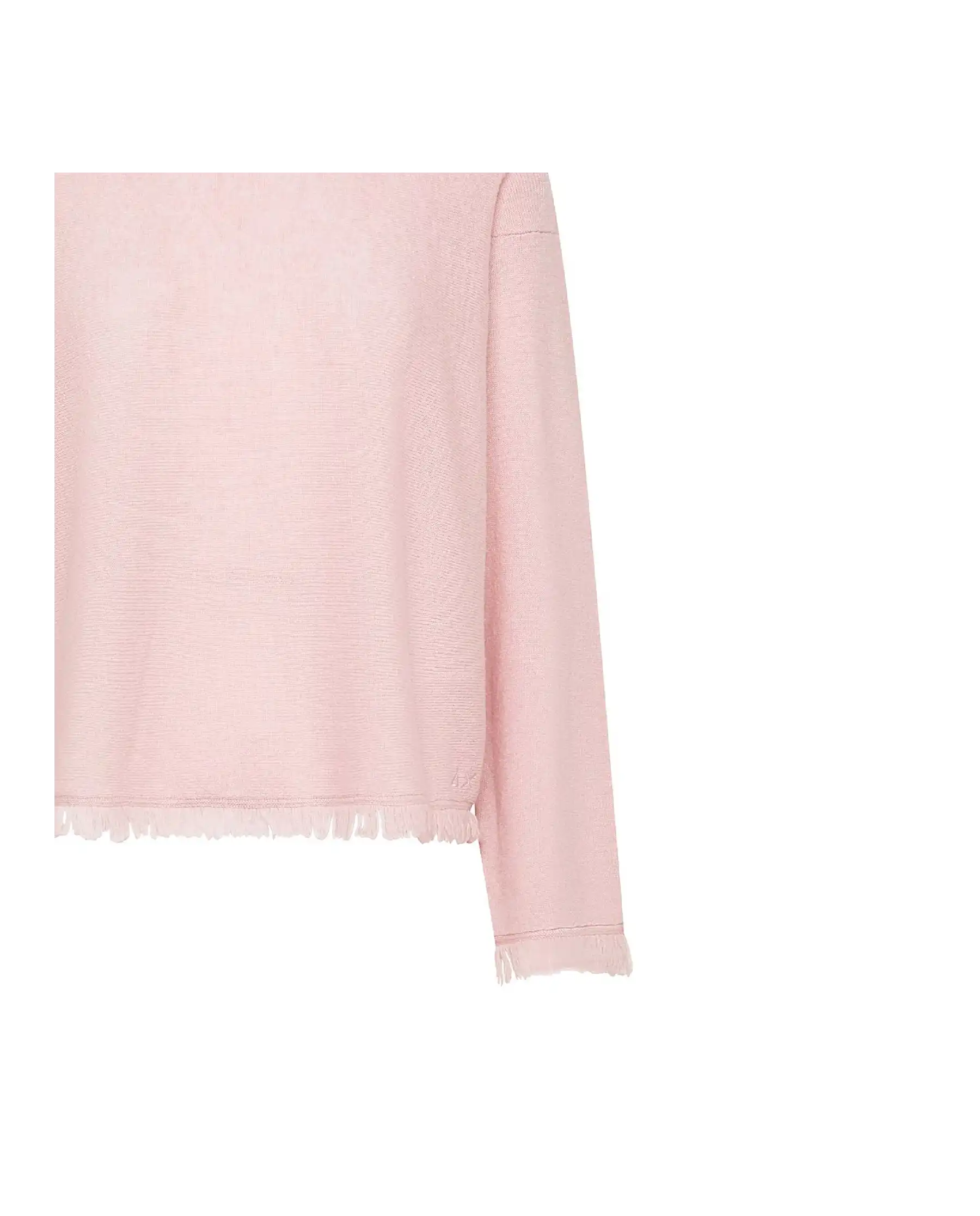 SUN 68 MAGLIA FRINGES ROSA