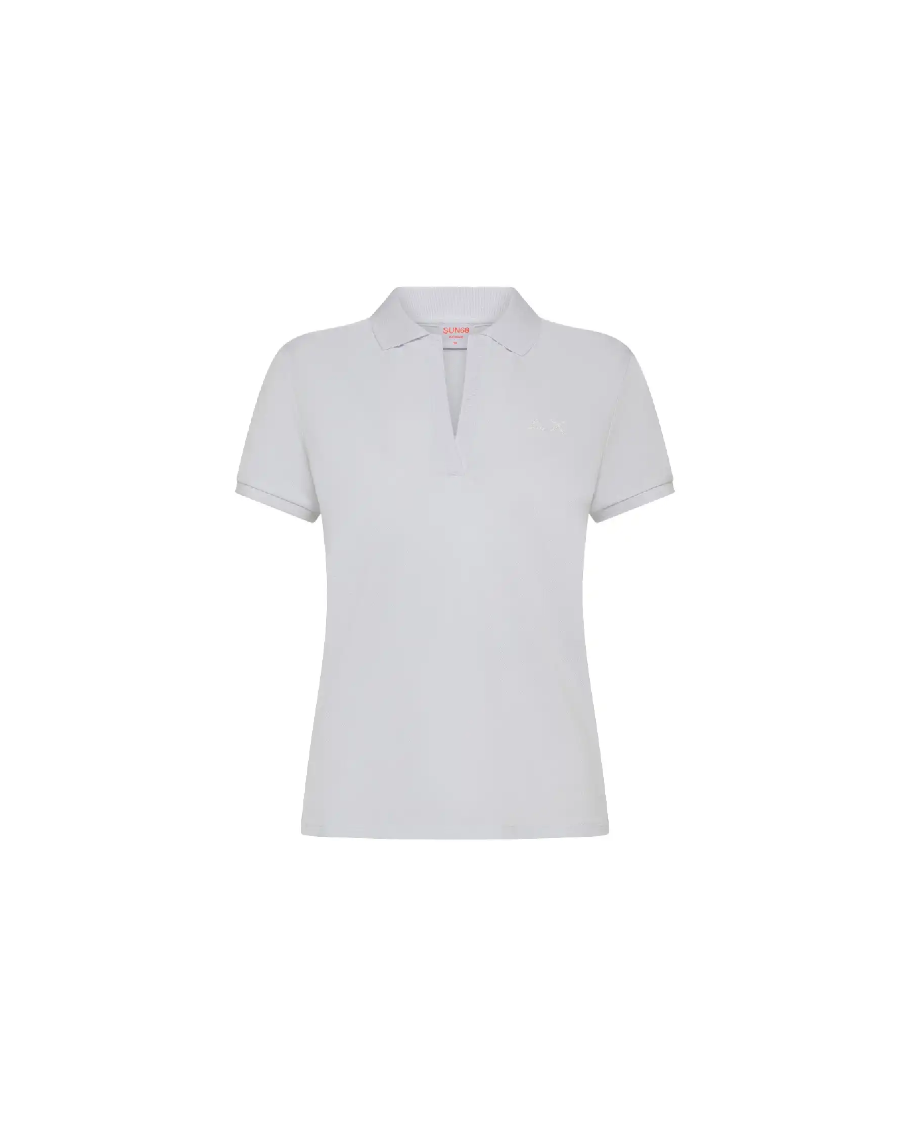 SUN 68 POLO BIANCO