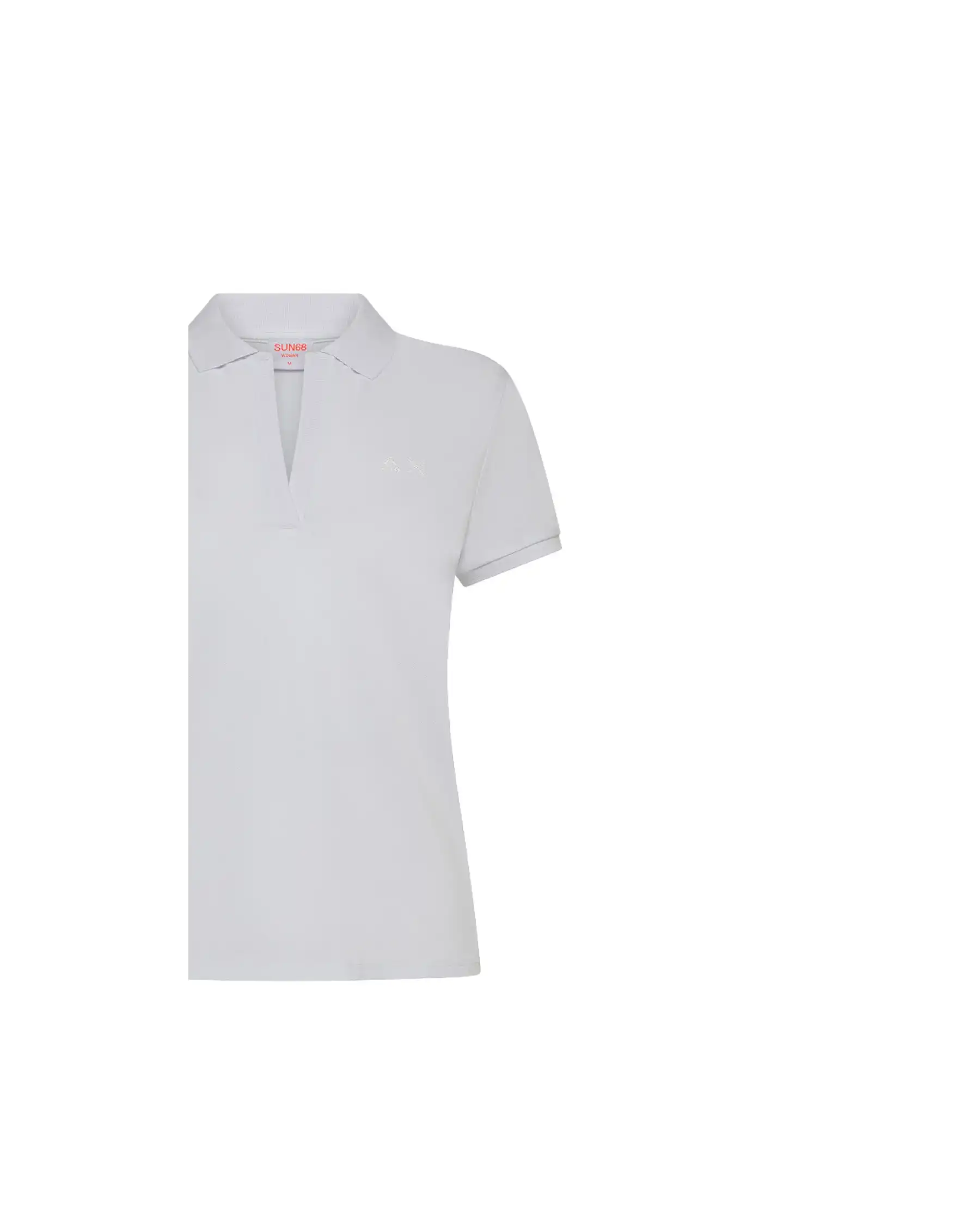 SUN 68 POLO BIANCO