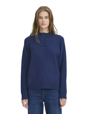 ICHI MAGLIONE BLU