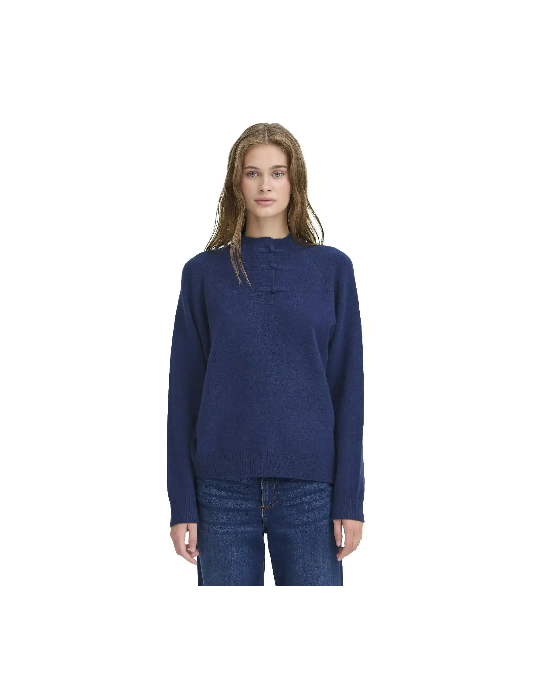 ICHI MAGLIONE BLU