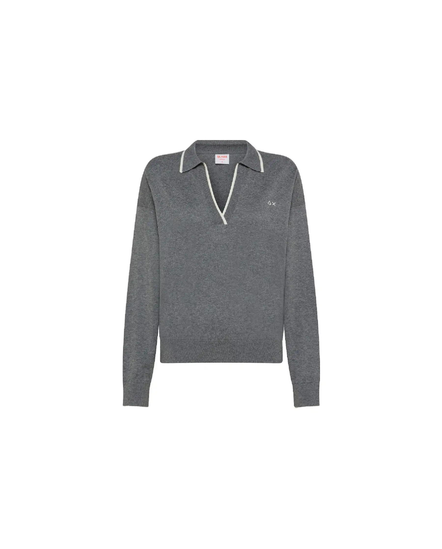 SUN 68 POLO GRIGIO