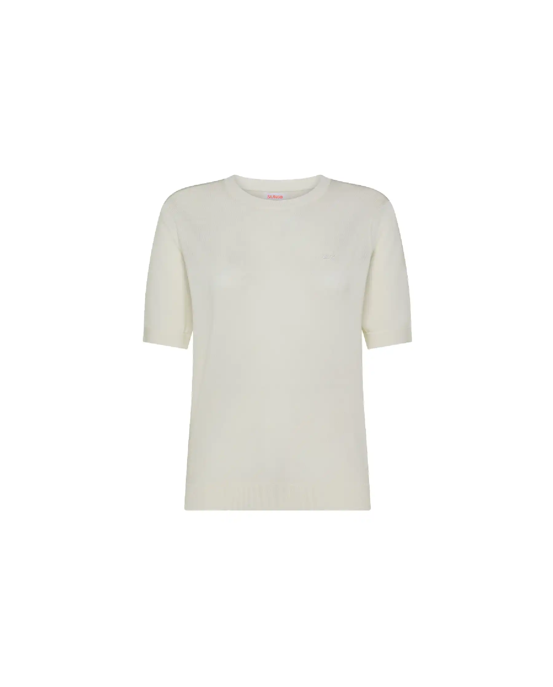 SUN 68 T-SHIRT PANNA