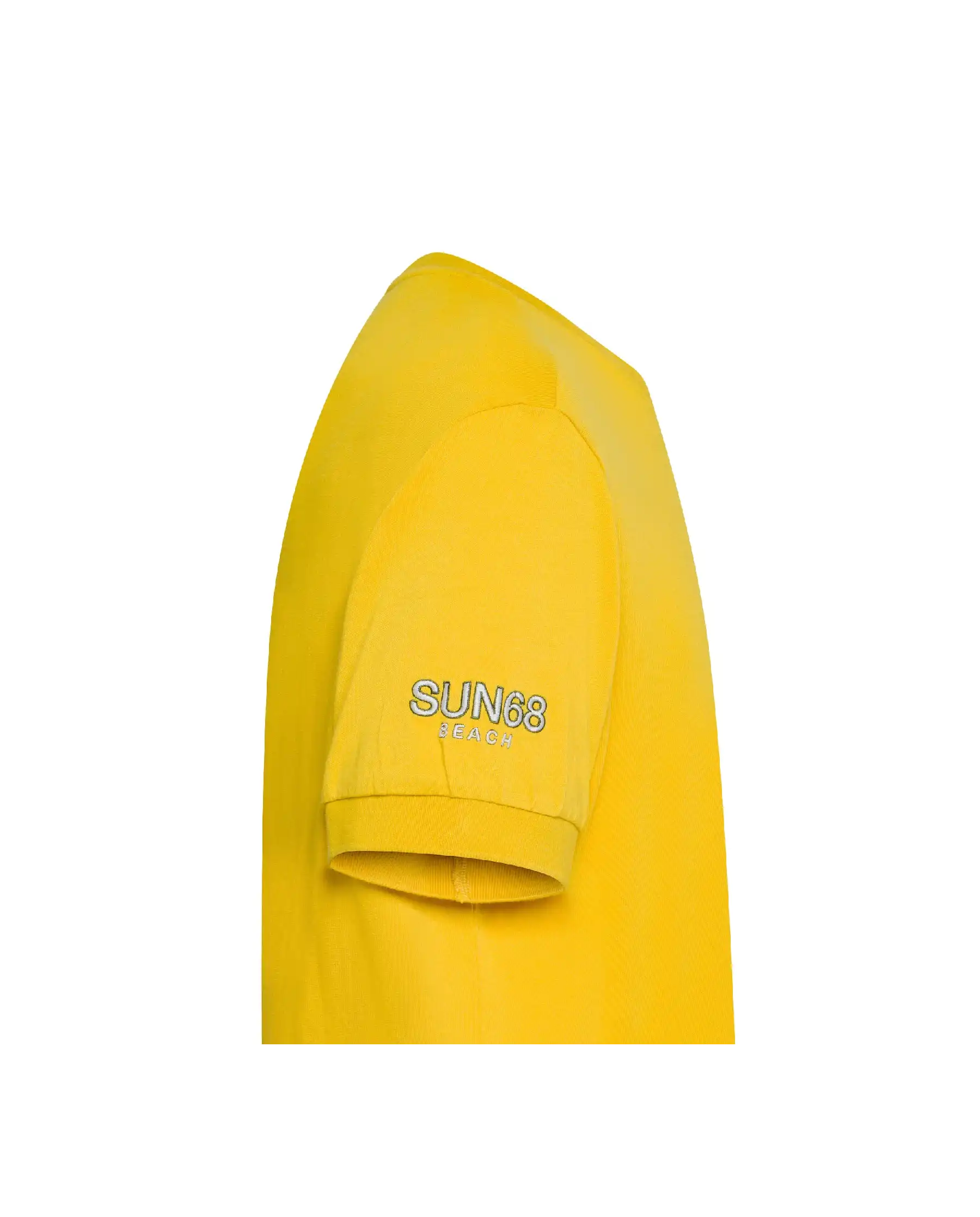 SUN 68 T-SHIRT GIALLO