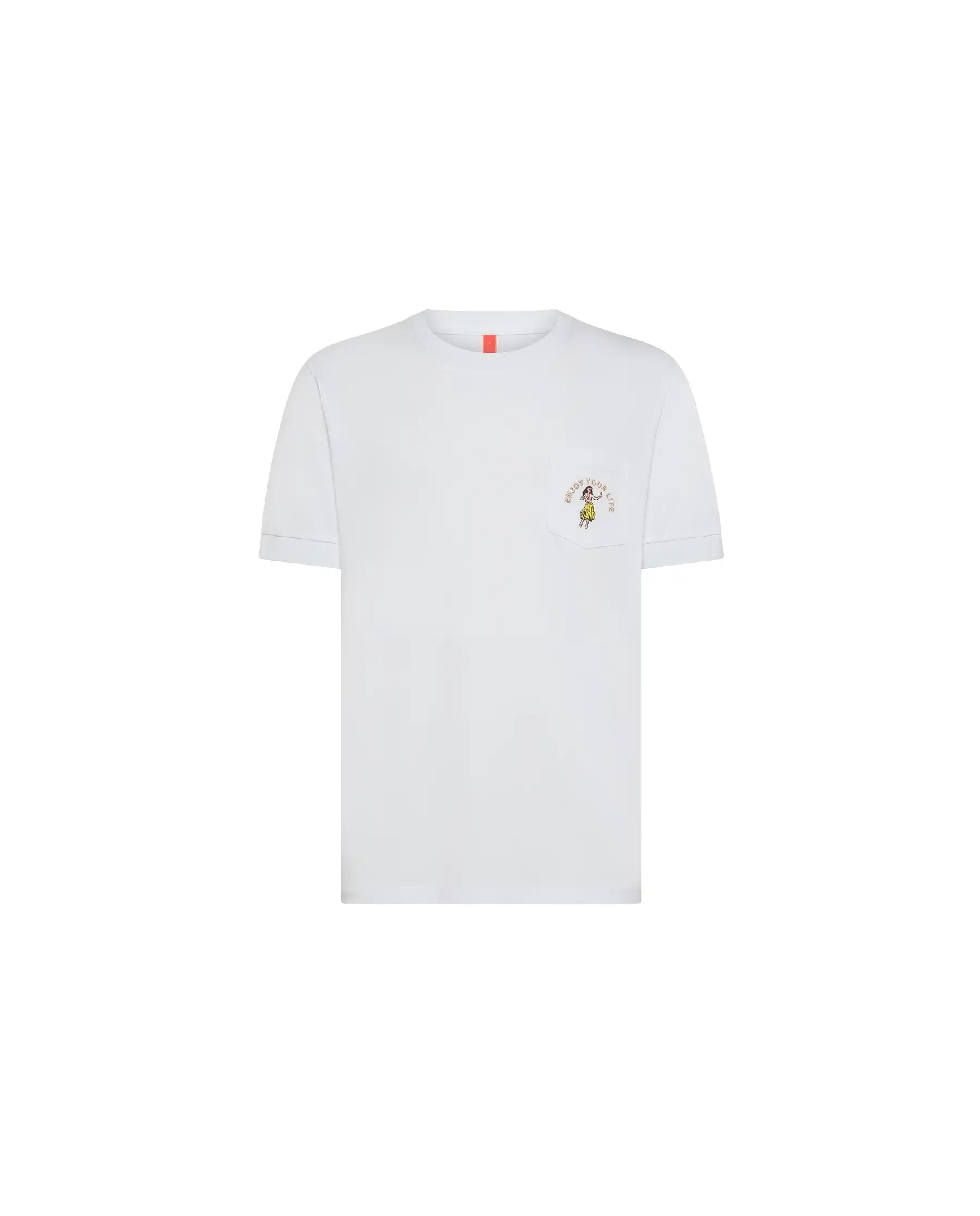 SUN 68 T-SHIRT BIANCO