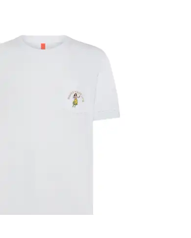 SUN 68 T-SHIRT BIANCO