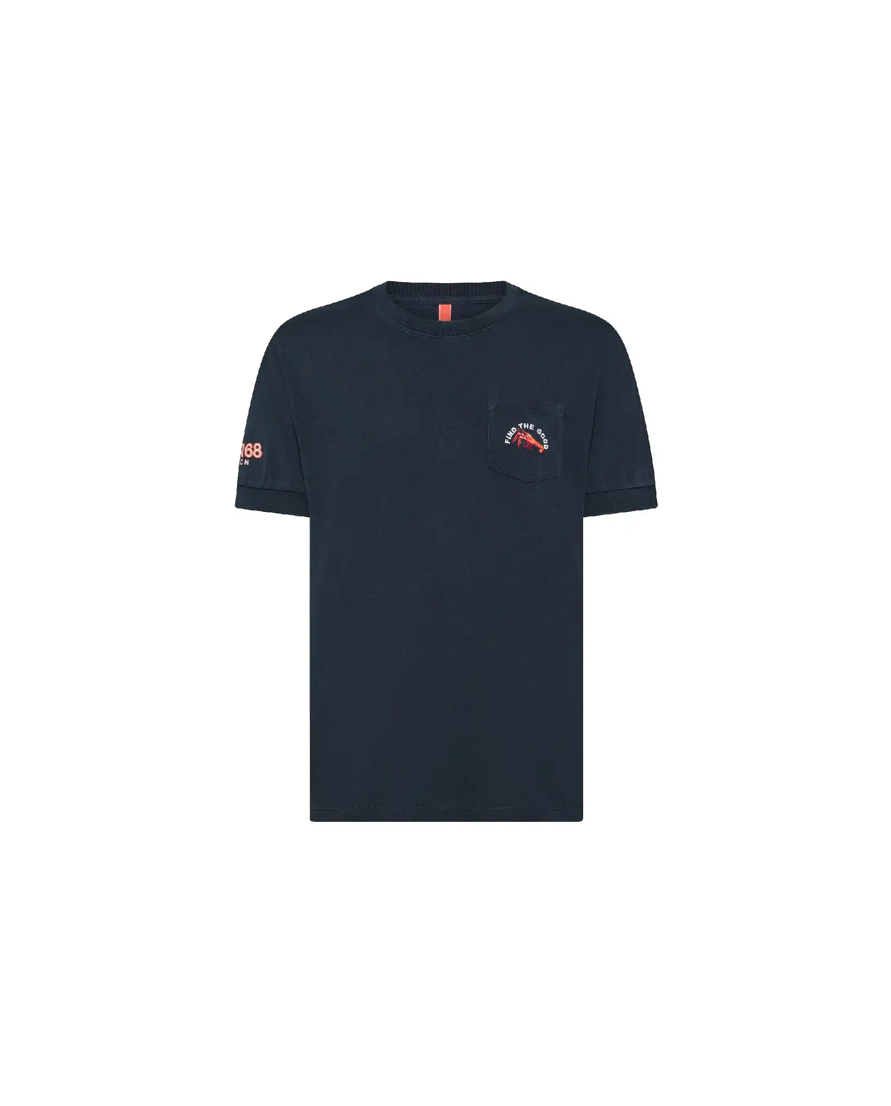 SUN 68 T-SHIRT BLU
