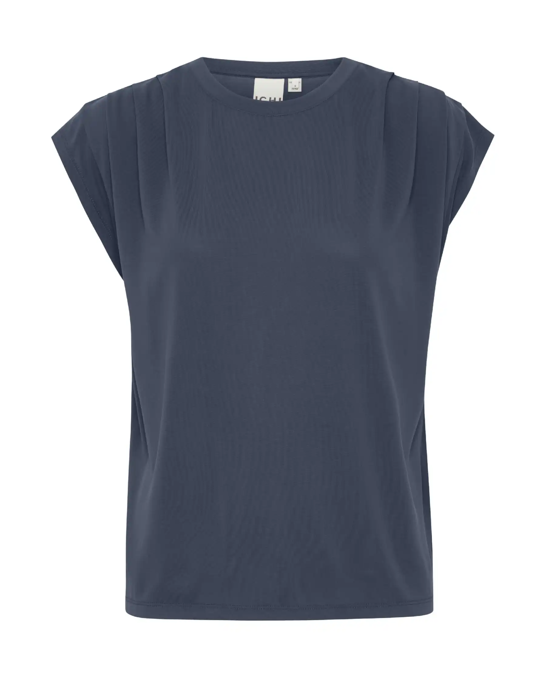 ICHI ICHI T-SHIRT LISKEN BLU Blu