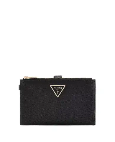 GUESS GUESS PORTAFOGLIO LAUREL NERO Nero