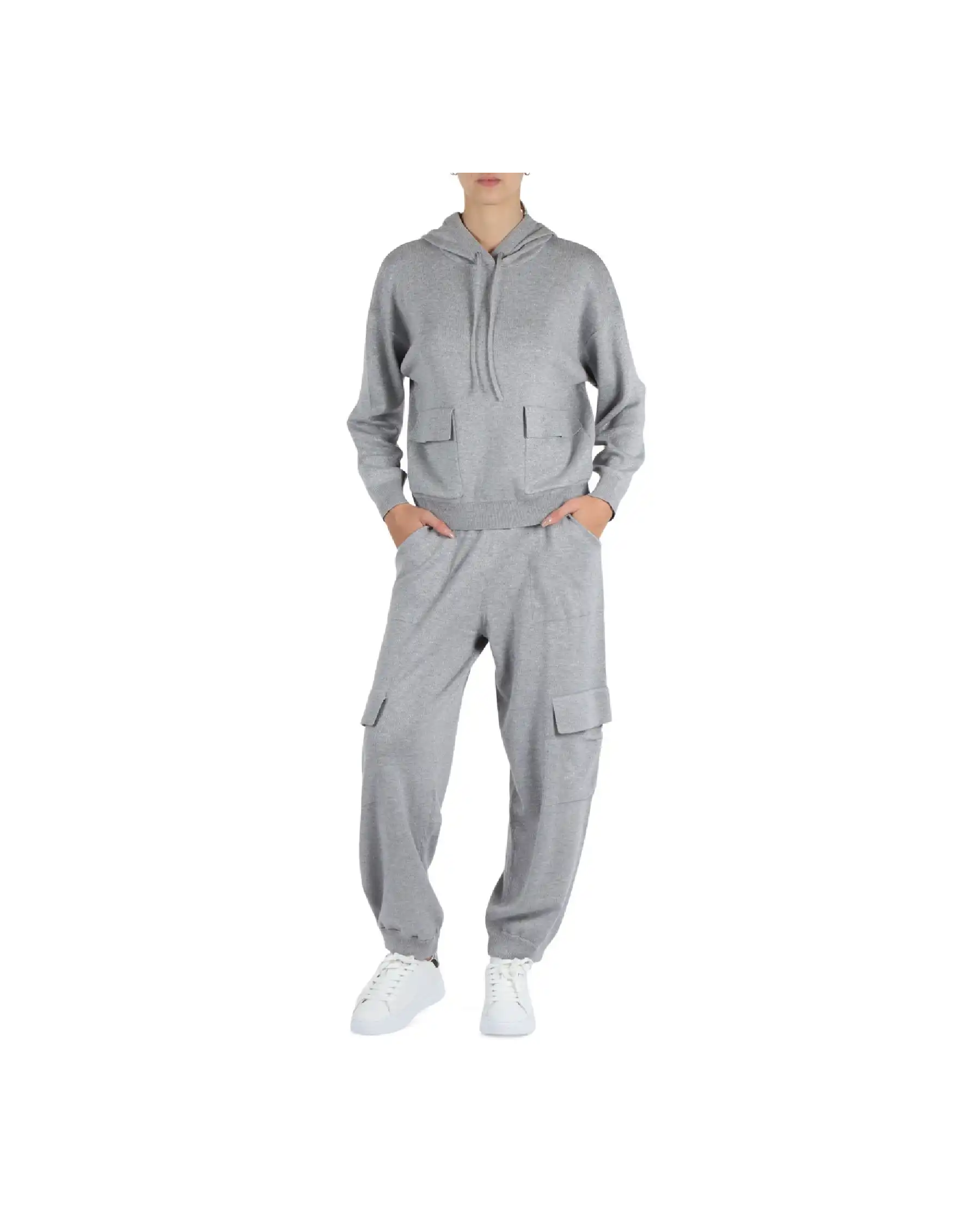 SUN 68 SUN 68 PANTALONI CARGO GRIGIO Grigio