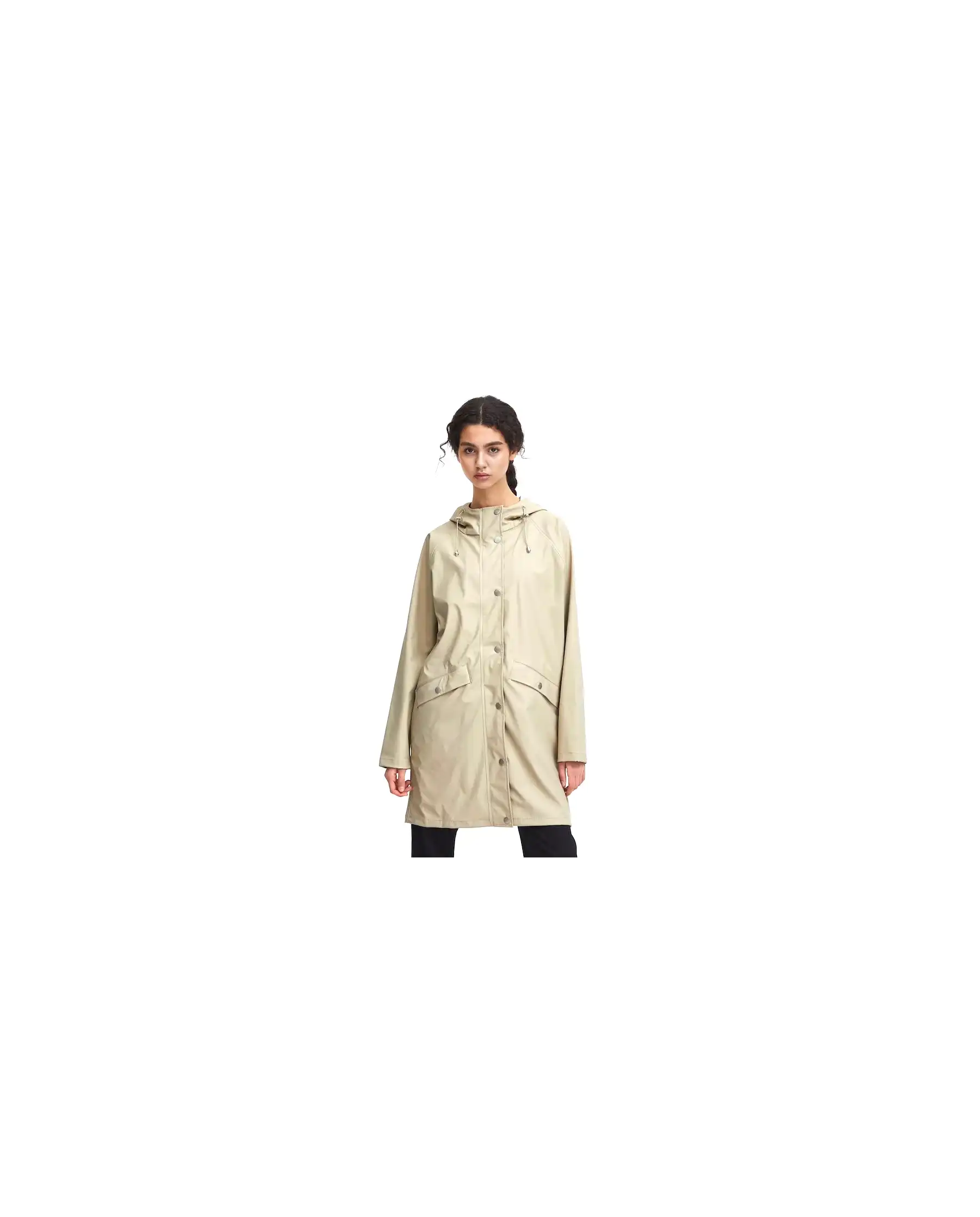 ICHI ICHI IMPERMEABILE TAZI BEIGE Beige