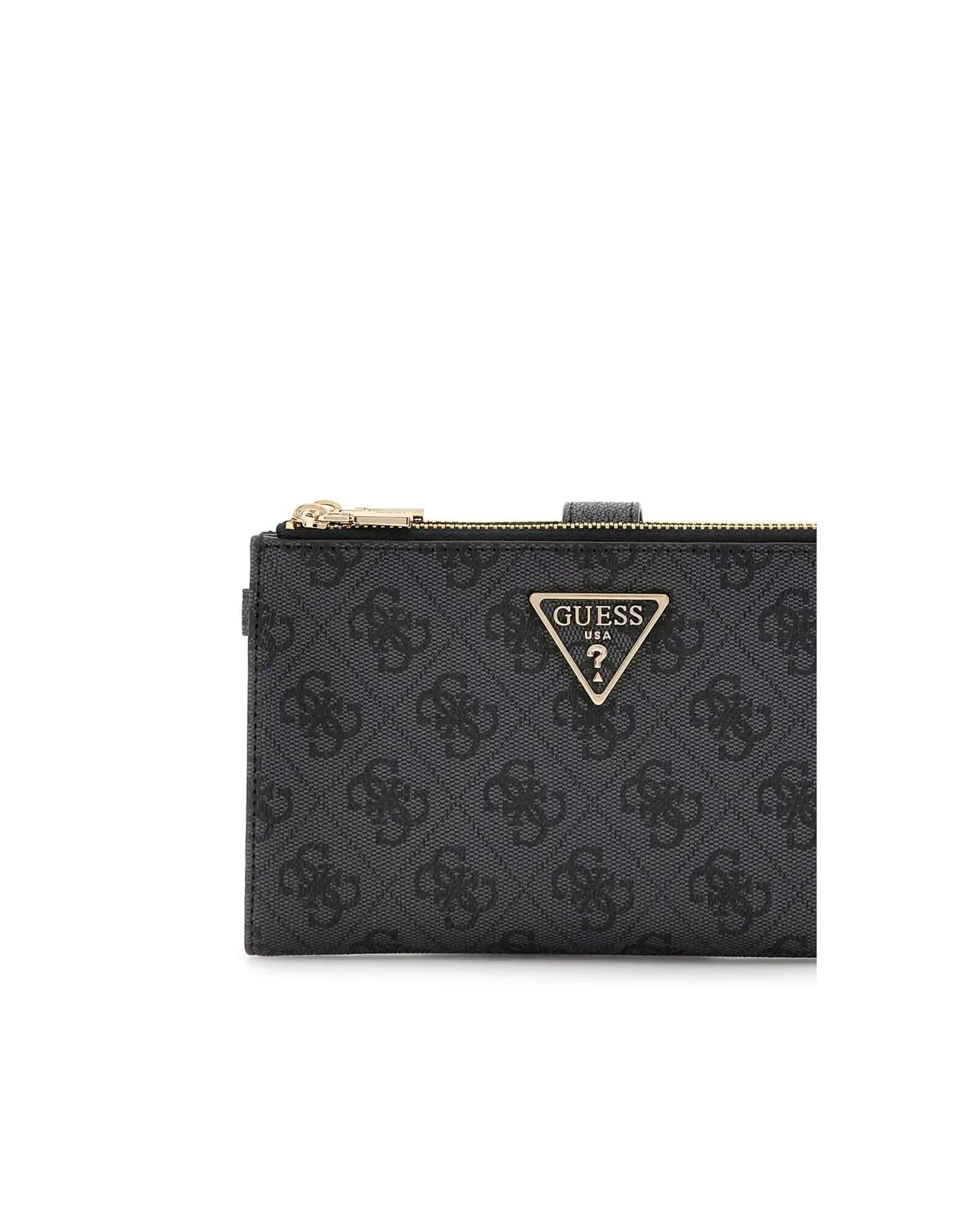 GUESS GUESS PORTAFOGLIO LAUREL NERO Nero