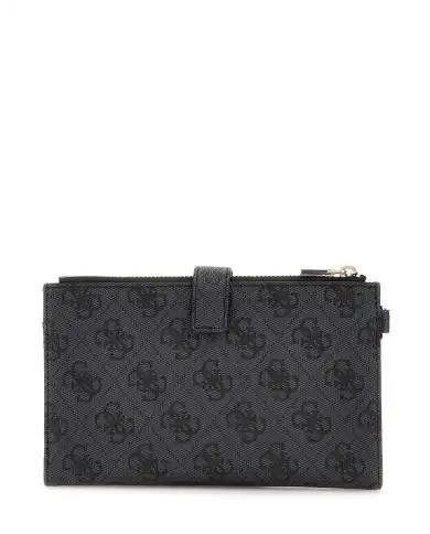 GUESS GUESS PORTAFOGLIO LAUREL NERO Nero