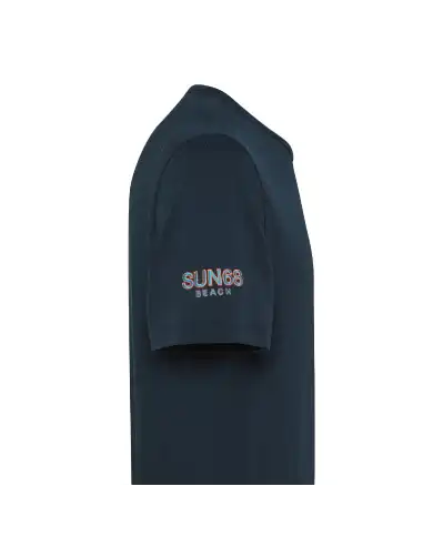 SUN 68 SUN 68 T-SHIRT BLU Blu