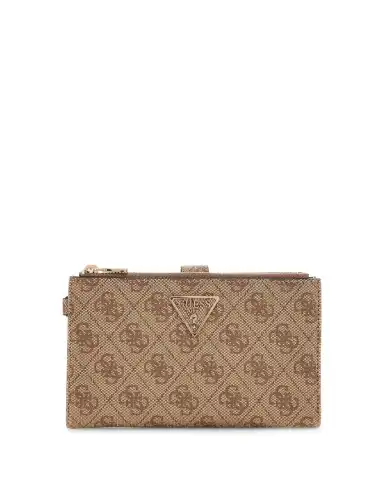 GUESS GUESS PORTAFOGLIO LAUREL BEIGE Beige