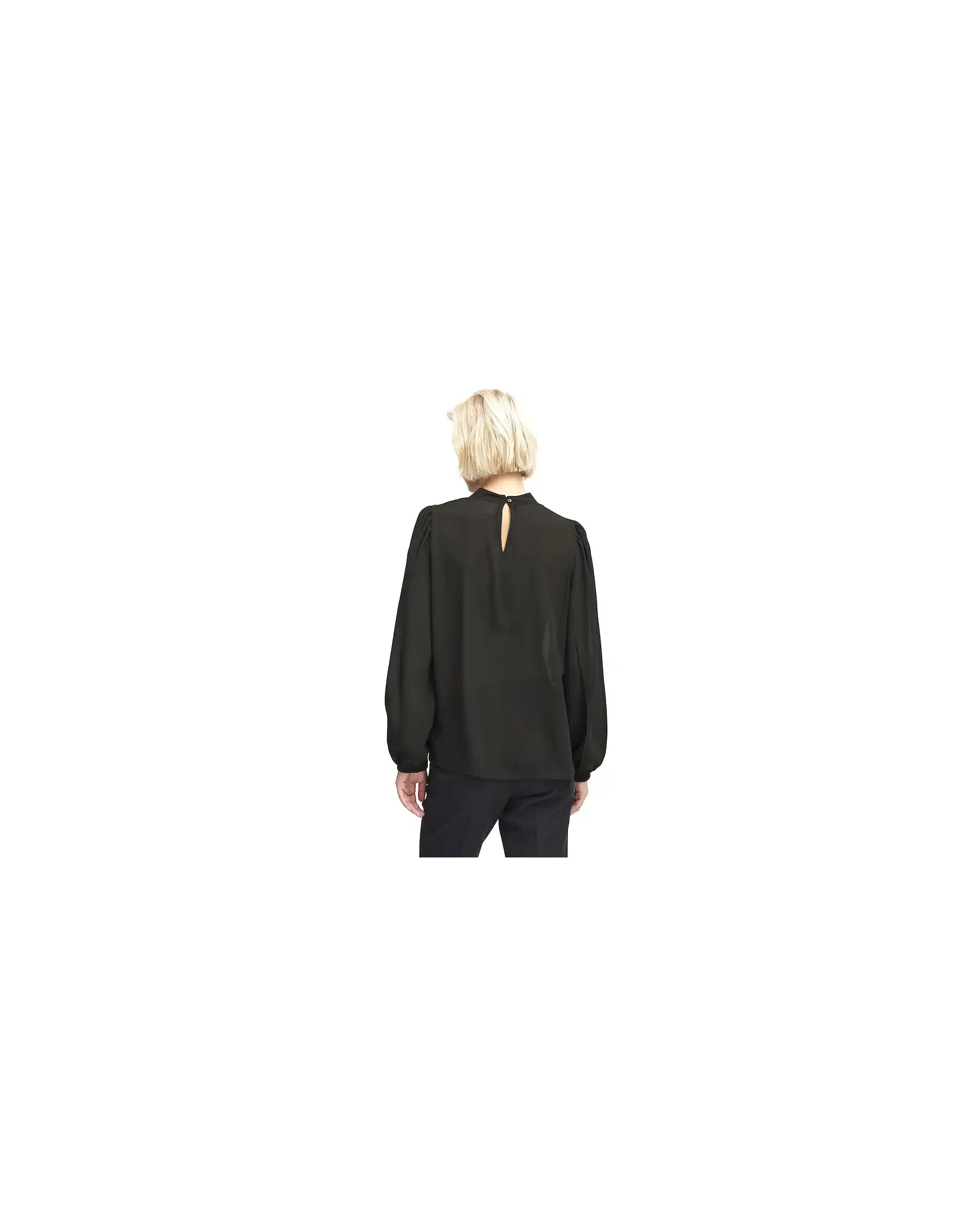 ICHI ICHI BLUSA NERO Nero