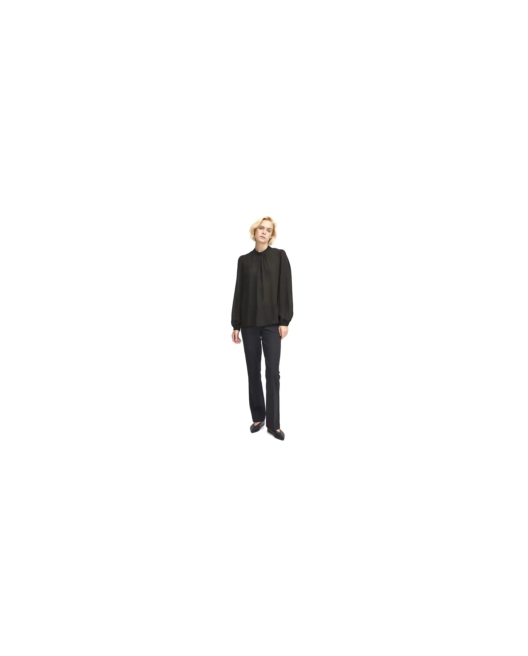 ICHI ICHI BLUSA NERO Nero