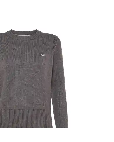 SUN 68 SUN 68 MAGLIONE SOLID WARM GRIGIO Grigio