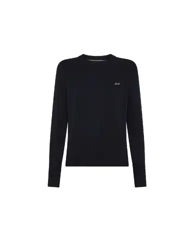 SUN 68 SUN 68 MAGLIONE SOLID WARM BLU Blu