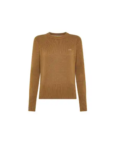 SUN 68 SUN 68 MAGLIONE SOLID WARM CAMMELLO Cammello