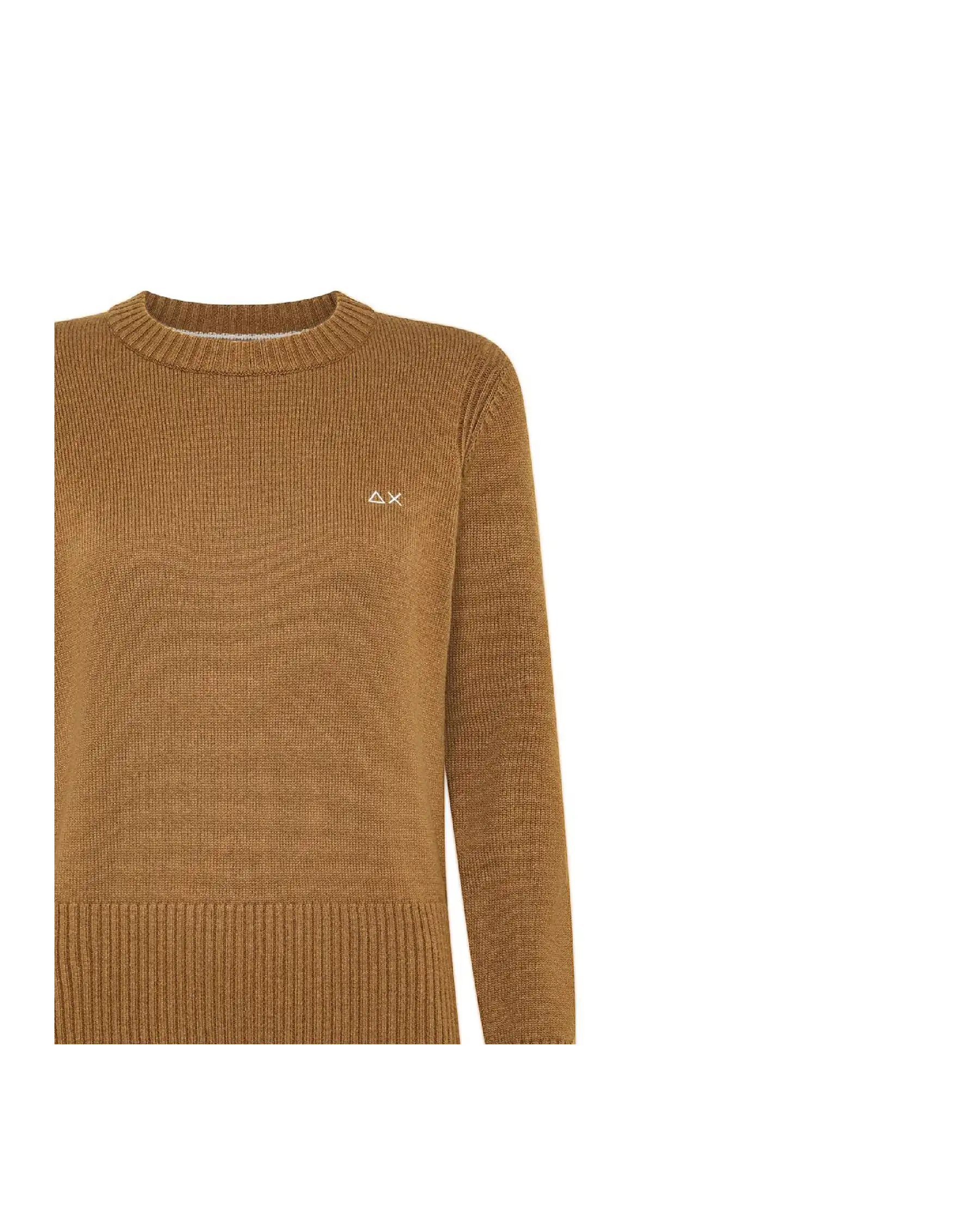 SUN 68 SUN 68 MAGLIONE SOLID WARM CAMMELLO Cammello